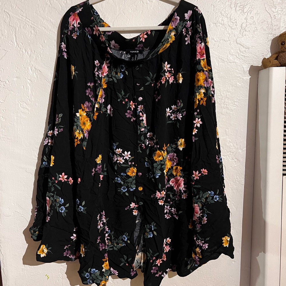 Torrid Floral Skirt